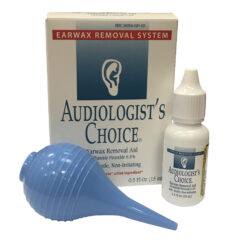 Audiologist’s Choice Earwax Removal System with Drops & Bulb Syringe
