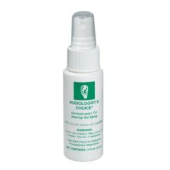 Audiologist Choice Hearing Aid/Earmold Spray (4 oz bottle)